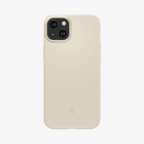 ACS06544 - iPhone 15 Pro Max Case Thin Fit in black showing the back